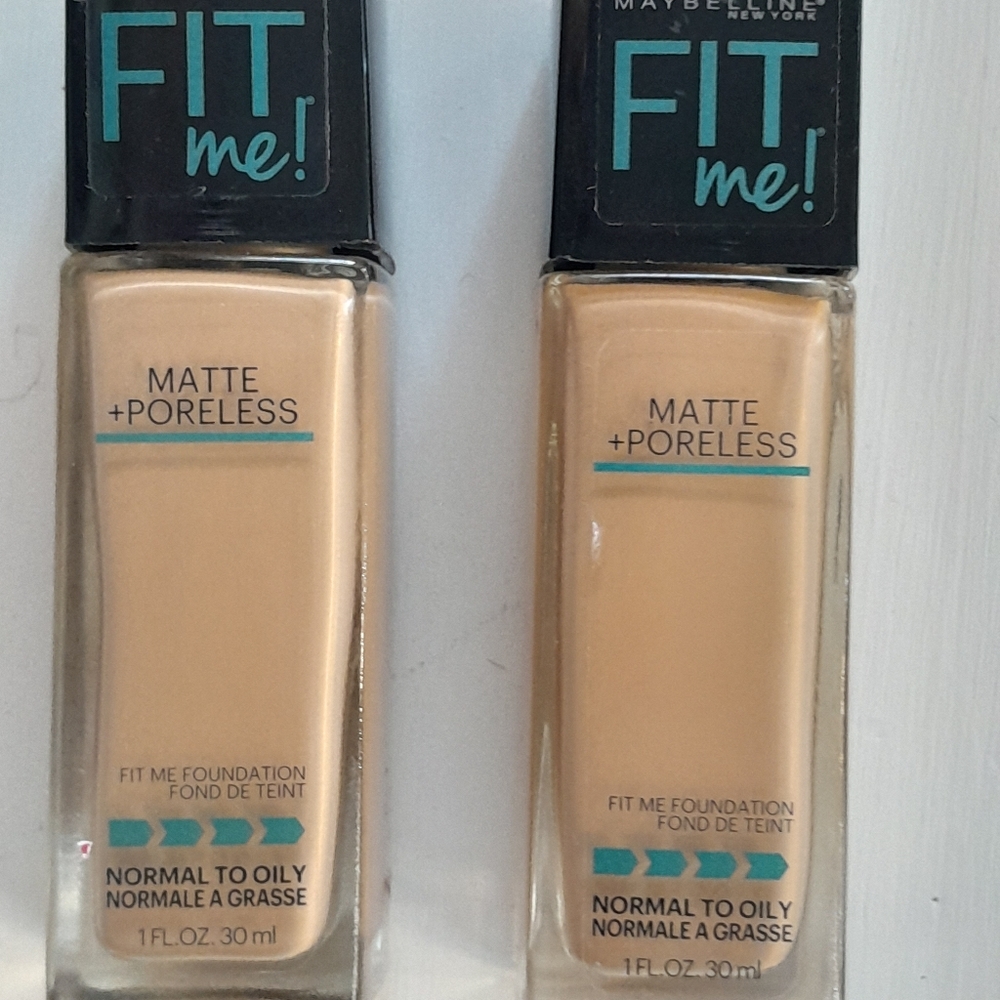 Maybelline Fit-Me Matt + Porless Foundation #228 Soft Tan 2 pk.